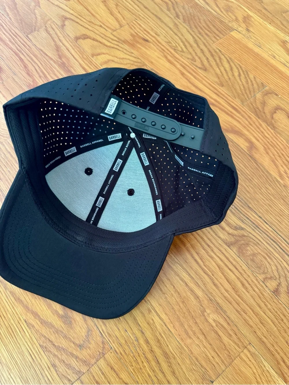 Barbell Apparel Black Trucker Hat